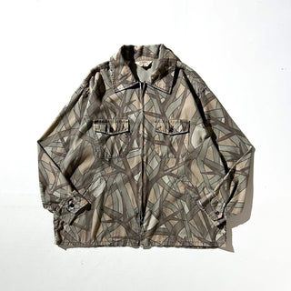 80's "made in USA" Cabelas スカイラインカモ ハンティング シャツ ジャケット