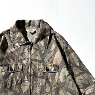 80's "made in USA" Cabelas スカイラインカモ ハンティング シャツ ジャケット