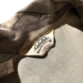80's "made in USA" Cabelas スカイラインカモ ハンティング シャツ ジャケット