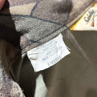 80's "made in USA" Cabelas スカイラインカモ ハンティング シャツ ジャケット