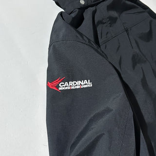 Carhartt "Storm Defender" ブラック 裏メッシュ ドローコード フーデッド ナイロン シェル ジャケット