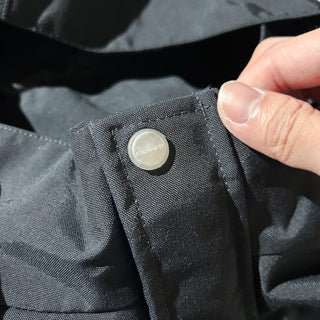 Carhartt "Storm Defender" ブラック 裏メッシュ ドローコード フーデッド ナイロン シェル ジャケット