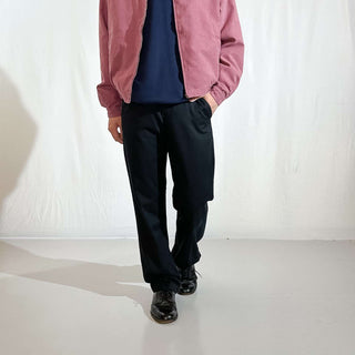 Carhartt ブラック ストレート ワーク パンツ