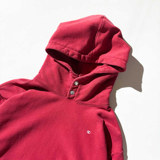 Champion "Reverse Weave" 2スナップ スウェット フーディー