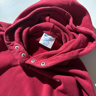 Champion "Reverse Weave" 2スナップ スウェット フーディー