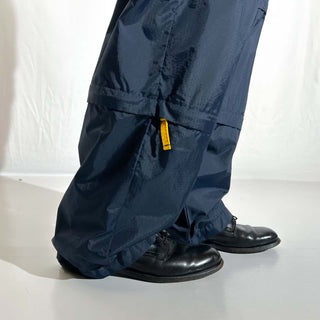 00's ATHLETIC WORKS ドローコード 3WAY デタッチャブル ナイロンシェル パンツ
