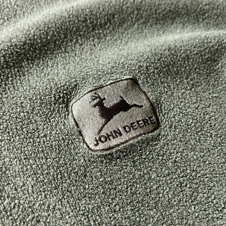 90's "made in USA" JOHN DEERE パイル ハーフジップ スウェットシャツ