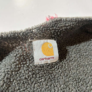 90's〜 Carhartt ボロ 裏ボア ダックベスト(バーガンディ)