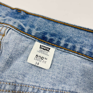 90's "made in USA" Levi's 560 Loose FIT ワイドデニムショーツ