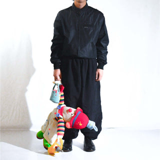 80's～90's MEMBERS ONLY by EUROPE CRAFT ブラック ブルゾン ジャケット