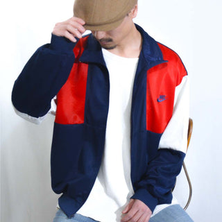 90's NIKE マルチカラー トラック ジャケット