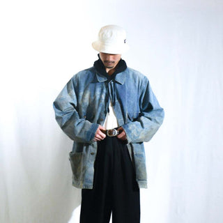 80's～90's "made in USA" Dickies ボロ デニム カバーオール ジャケット