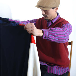 90's Levi's マルチストライプ レギュラーカラー L/Sシャツ