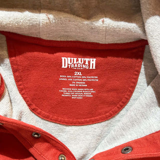 DULUTH ダブルフェイス ハーフスナップ 無地 スウェット パーカ