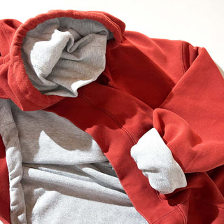 DULUTH ダブルフェイス ハーフスナップ 無地 スウェット パーカ