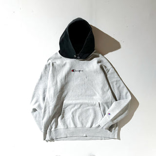 00's champion 2トーン リバースウィーブ スウェット パーカ