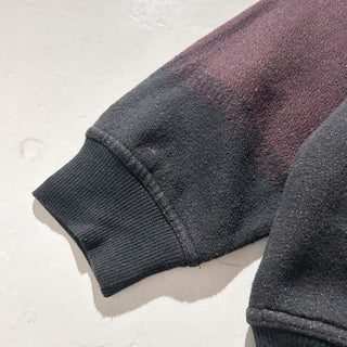 00's ネイティブパターン ハーフジップ スウェット