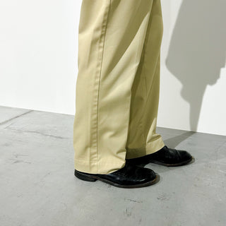 70's Dickies セミオートマチックジップ ストレート ワークパンツ