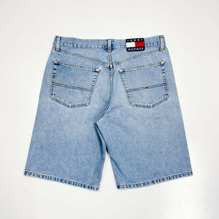 90's TOMMY HILFIGER ワイドデニムショーツ