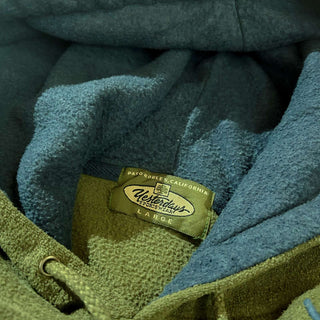 00's westridge sportswear パイル地 リブライン スウェット パーカ