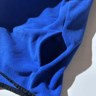 00's adidas ロゴ サイドジップ フリースベスト