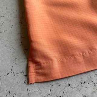 HARRITON チェック レーヨン オープンカラー S/S シャツ