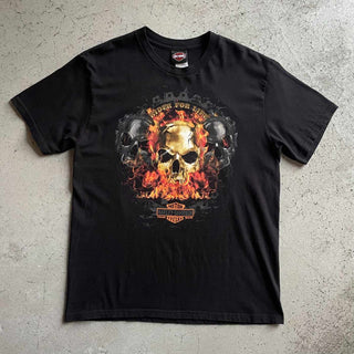 "made in USA" Harley Davidson 両面プリント Tシャツ