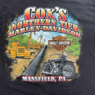"made in USA" Harley Davidson 両面プリント Tシャツ