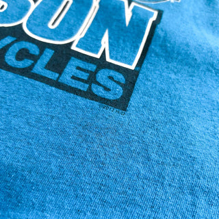 Harley-Davidson "St.Joe" 両面プリント Tシャツ(スカイブルー)