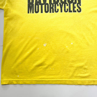 Harley-Davidson "Sun Diegos" 両面プリント Tシャツ(イエロー)