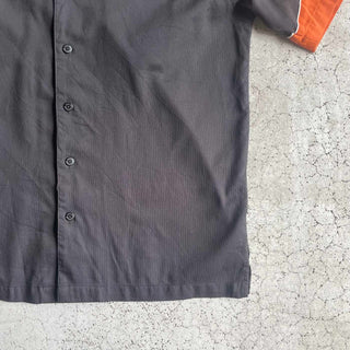 00's Harley-Davidson コットン オープンカラー S/S シャツ