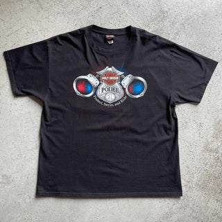 Harley Davidson "ROMMEL" 両面プリント Tシャツ