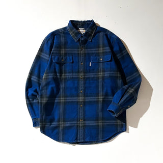 00's Carhartt チェック L/Sネルシャツ