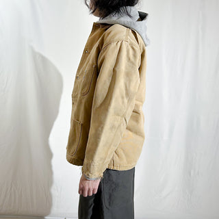 80's～ "made in USA" carhartt ボロ 裏ブランケット ミシガンチョアコート カバーオール ジャケット