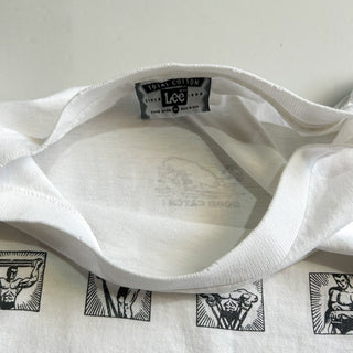 90's "made in USA" SCREENSTARS "CRIMINAL JUSTICE" 両面プリント Tシャツ