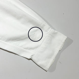 古着 90's〜 Ralph Lauren BLAKE ボタンダウン ホワイト 無地 長袖シャツ