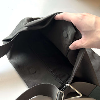 NL ニール Roy ナイロンツイル バッグ (ブラック)