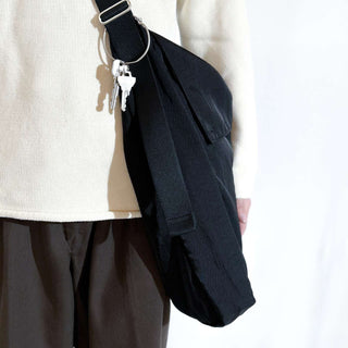 NL ニール Jill ナイロンツイル バッグ (ブラック)