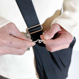 NL ニール Jill ナイロンツイル バッグ (ブラック)