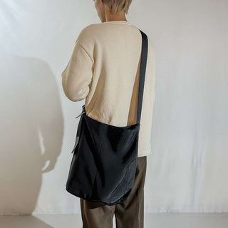 NL ニール Roy ナイロンツイル バッグ (ブラック)