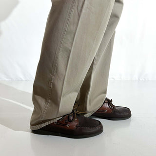 90's～ Calvin Klein Khakis カーキ 2タック チノ パンツ