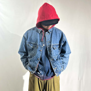 90's OLD GAP フーデッド デニム ジャケット