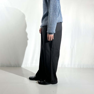 90's～ "made in ITALY" Zanella 2タック ワイド スラックス