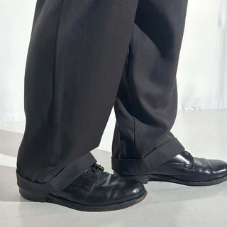 90's～ "made in ITALY" Zanella 2タック ワイド スラックス