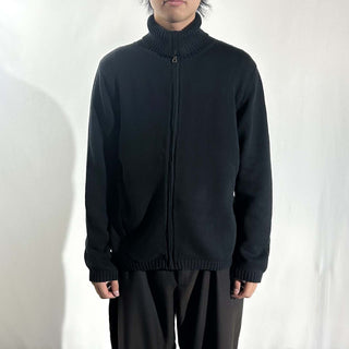 00's Croft & Barrow ブラック ドライバーズ ニット セーター