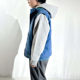 80's "made in USA" L.L.Bean 裏フリース ウォームアップ シェル ベスト