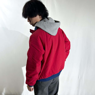 90's "made in USA" Lands' End   裏フリース スコール ジャケット