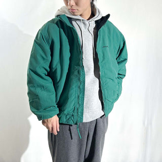 80's "made in USA" Eddie Bauer windfoil 裏フリース ウォームアップタイプ シェル ジャケット
