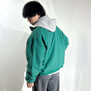 80's "made in USA" Eddie Bauer windfoil 裏フリース ウォームアップタイプ シェル ジャケット