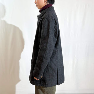 90's～00's ORVIS ハンティングタイプ ダブルジップ メルトン ウール ジャケット